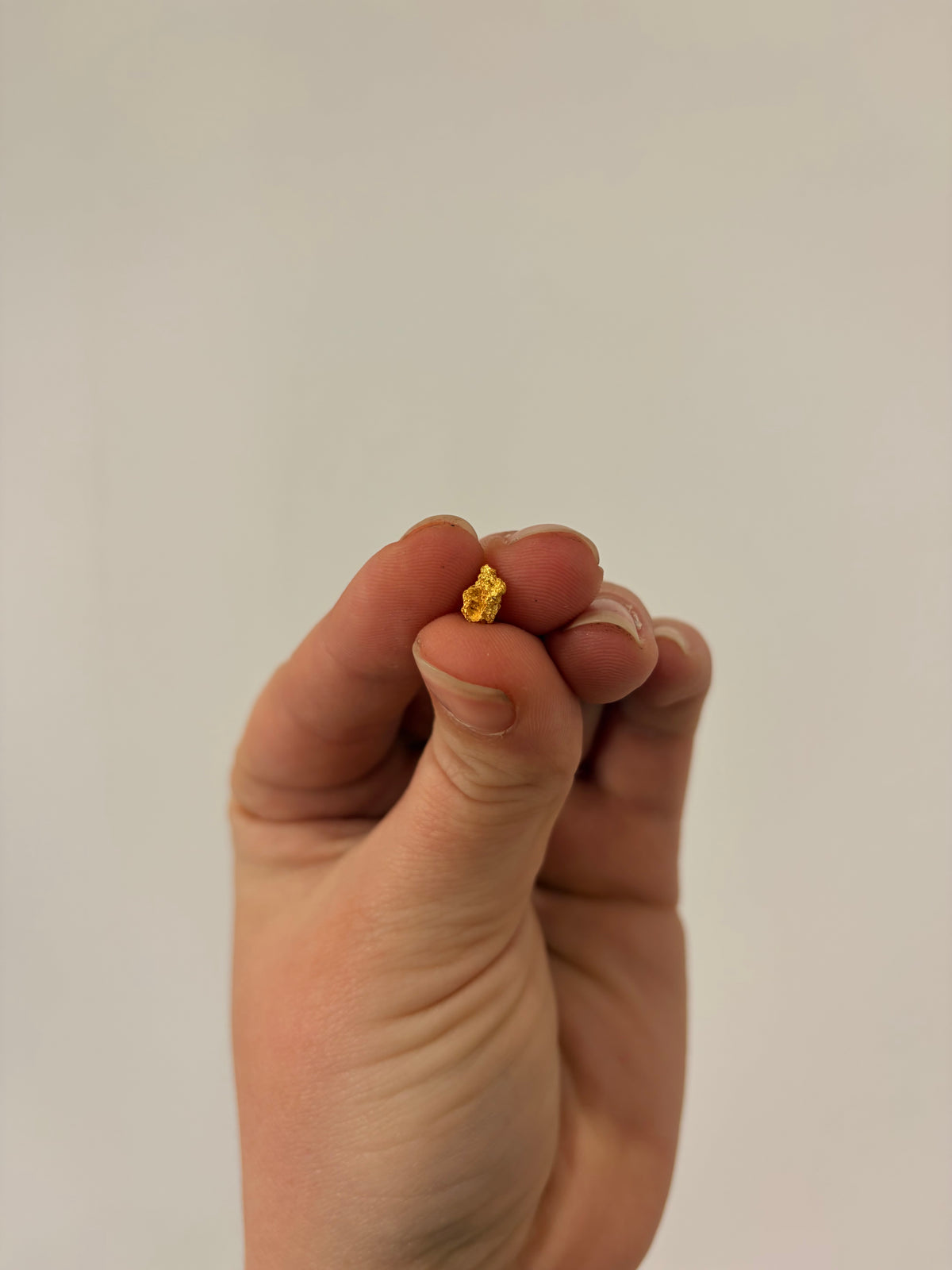 0.39 grams Natural Gold Nugget - October drop
