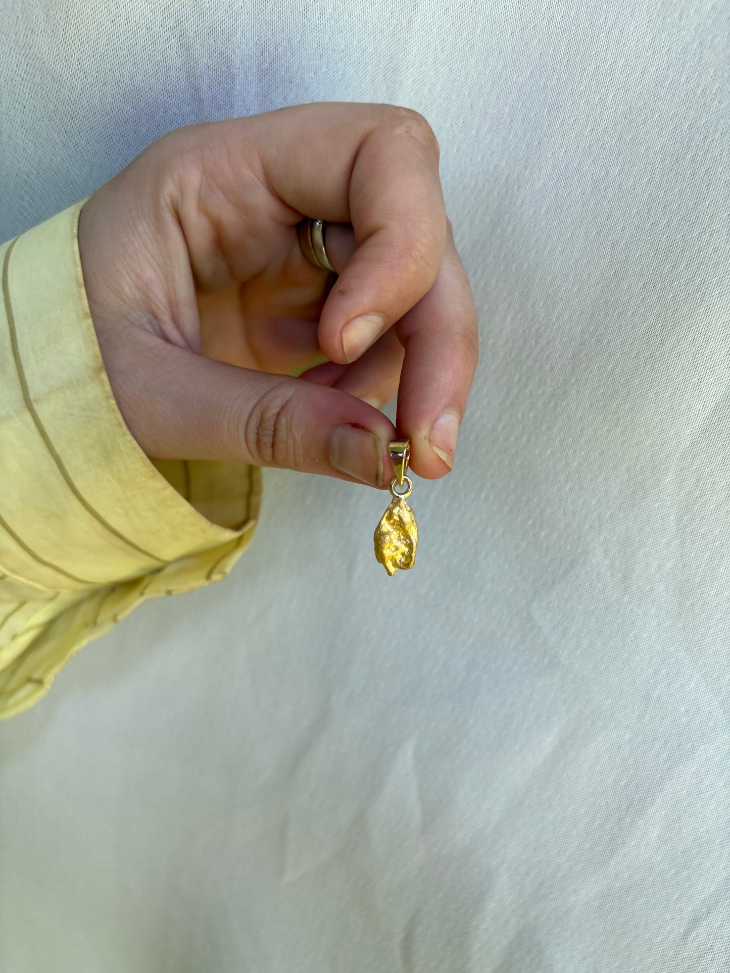 4.1 gram Natural Gold Nugget Pendant