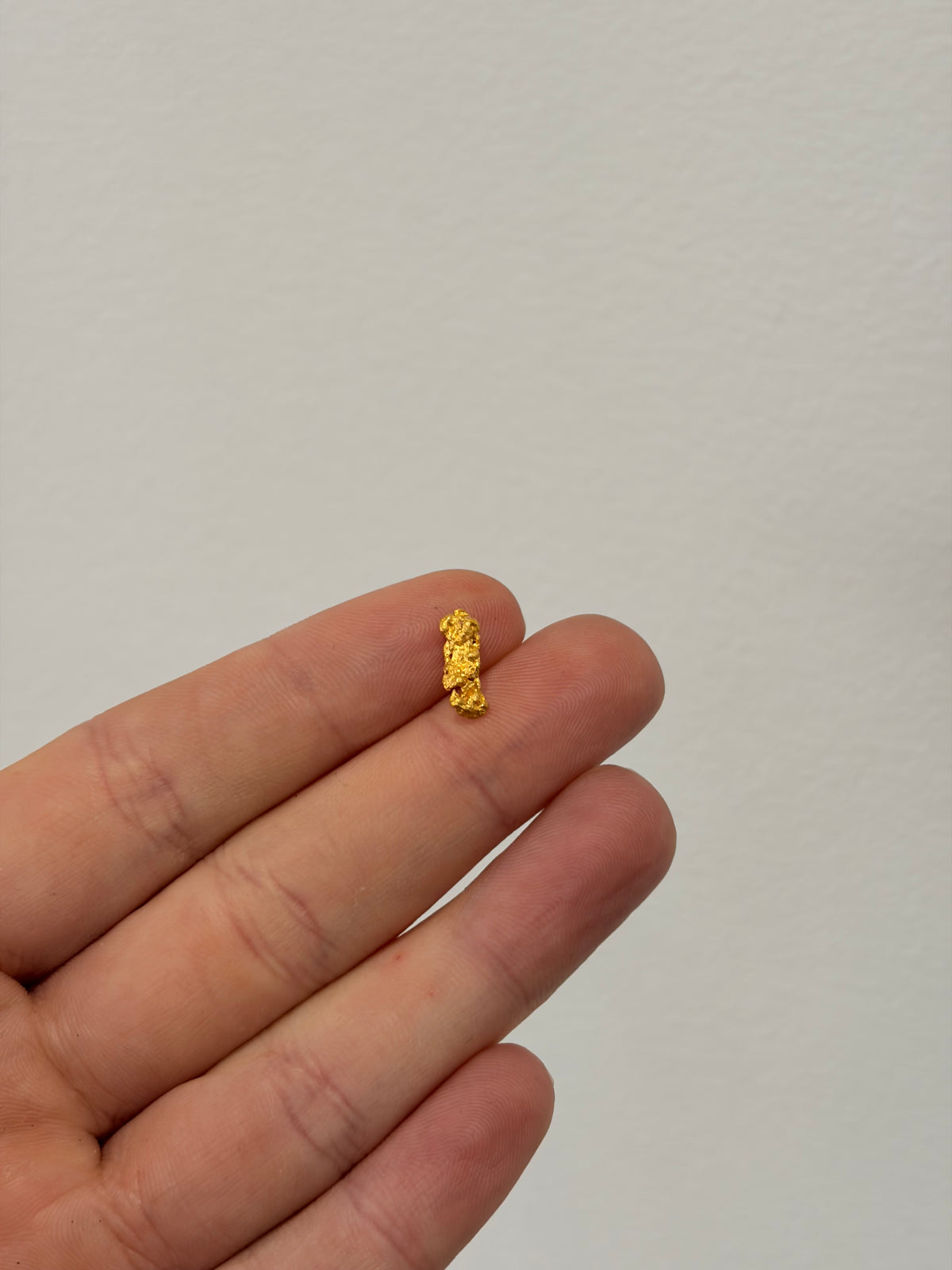 0.84 grams Natural Gold Nugget - October drop