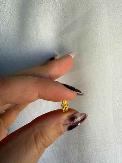0.52 grams Natural Gold Nugget - August 2.0 drop