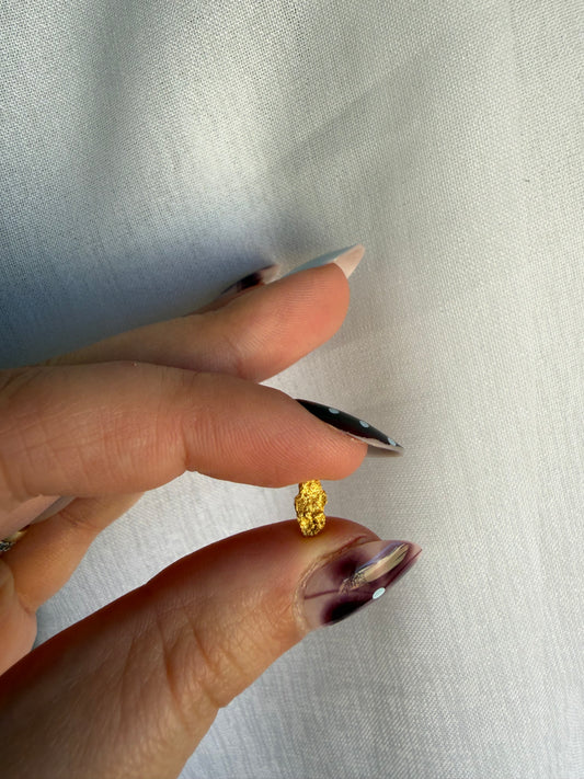 0.52 grams Natural Gold Nugget - August 2.0 drop