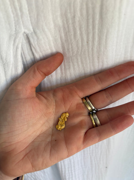 2.9 Gram Natural Gold Nugget