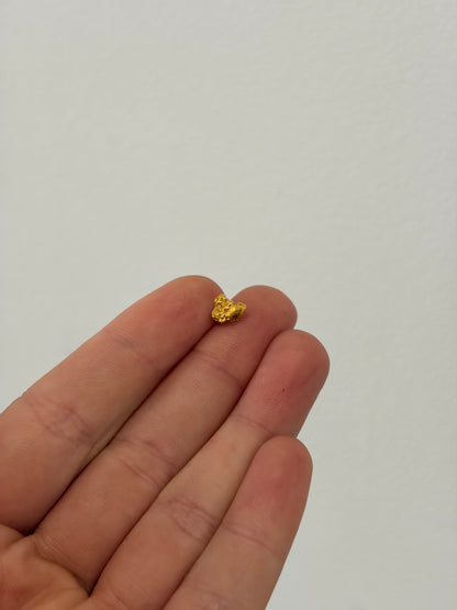 0.67 grams Natural Gold Nugget - October drop