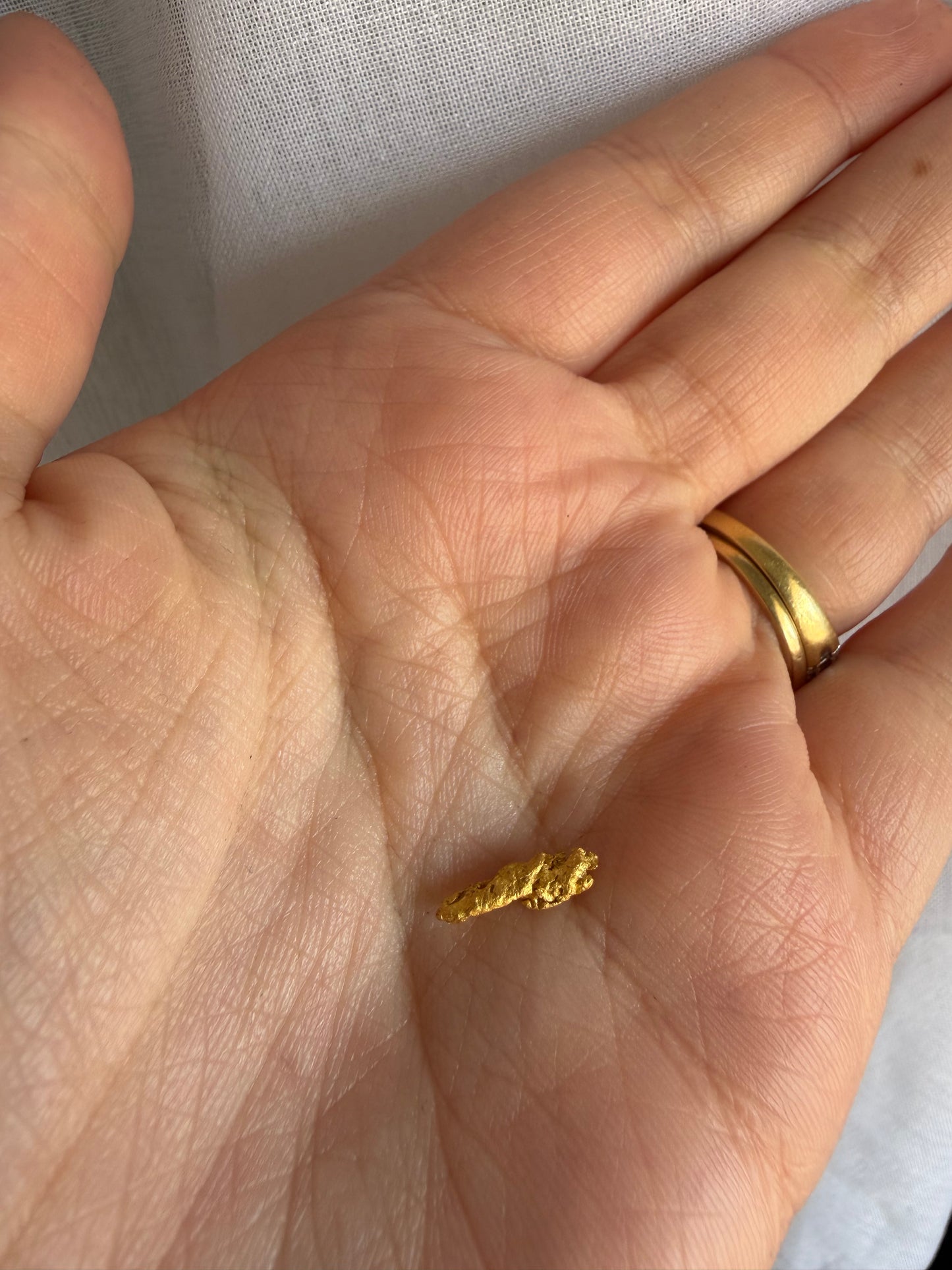 0.62 grams Natural Gold Nugget - August 2.0 drop