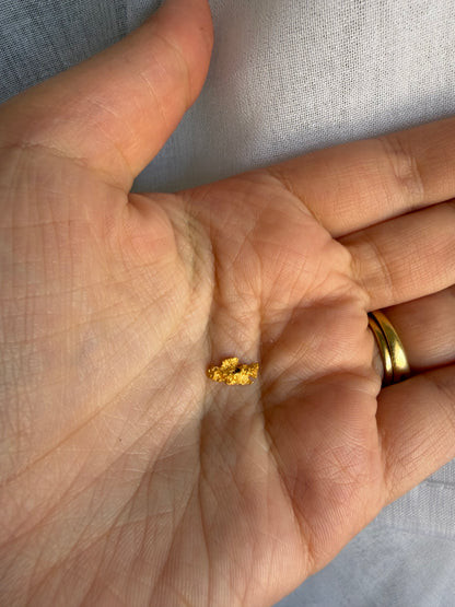 0.56 grams Natural Gold Nugget - August 2.0 drop