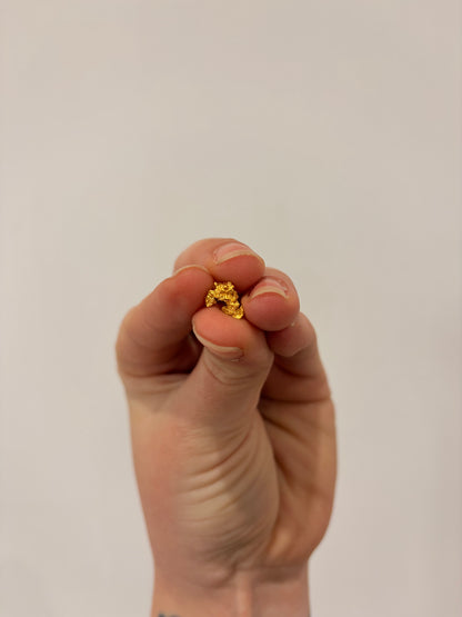 0.78 grams Natural Gold Nugget - October drop