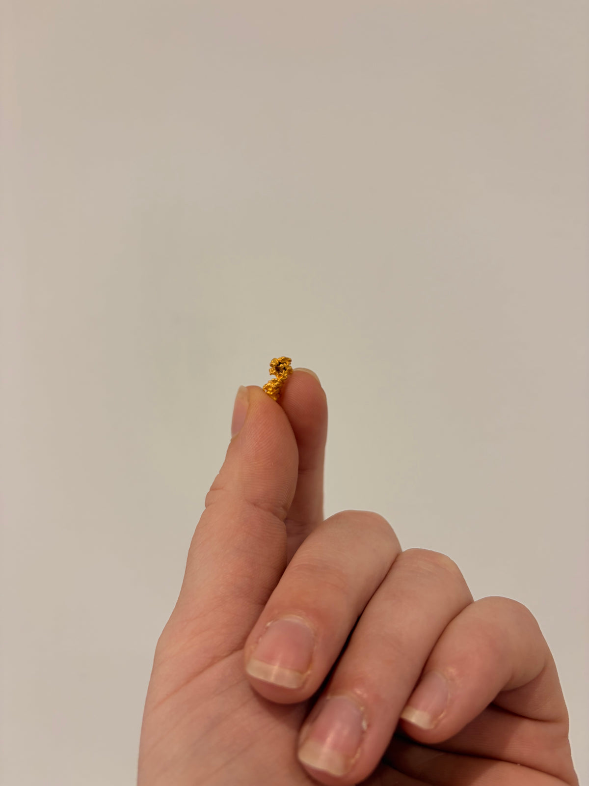 0.92 grams Natural Gold Nugget - October drop