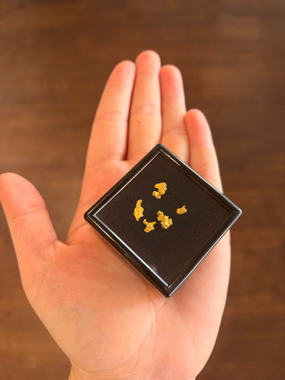 2 grams Natural Gold Nugget - October drop