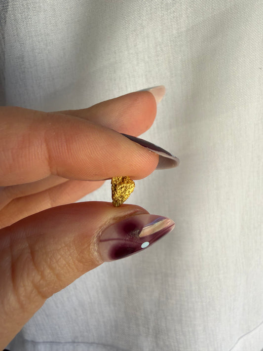 0.72 grams Natural Gold Nugget - August 2.0 drop