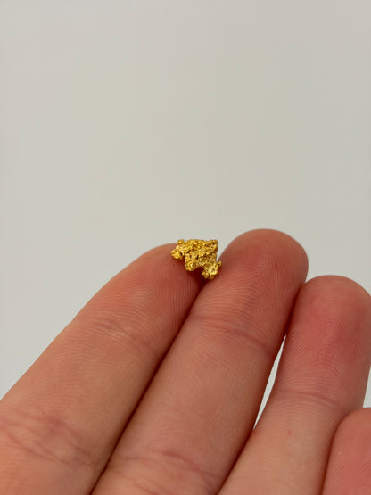 0.88 grams Natural Gold Nugget - October drop