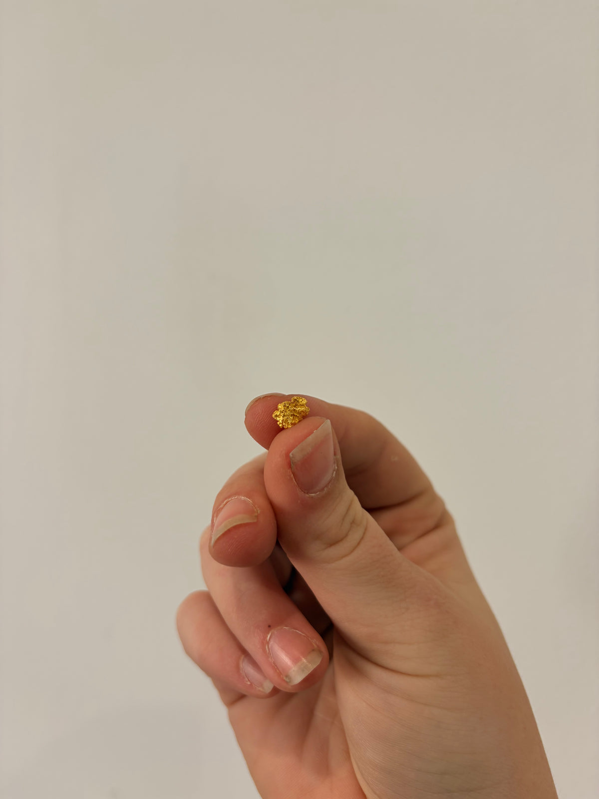 0.54 grams Natural Gold Nugget - October drop