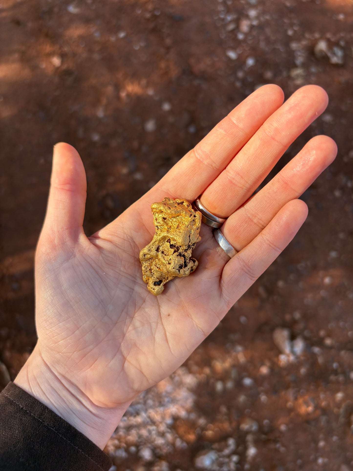 83 gram (2.6 oz) Natural Gold Nugget - The Red Dirt Relic