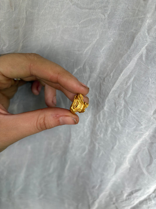 5.4 gram Hopper Crystalline Gold Nugget