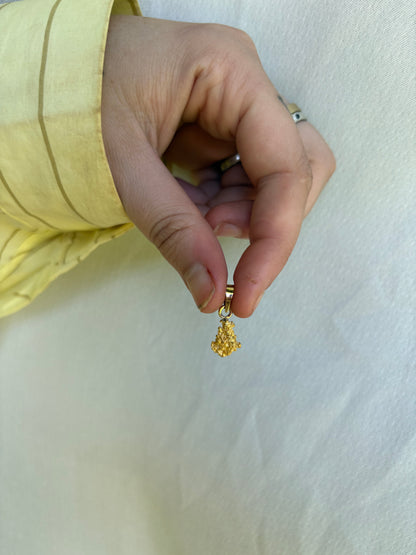 1.6 gram Natural Gold Nugget Pendant