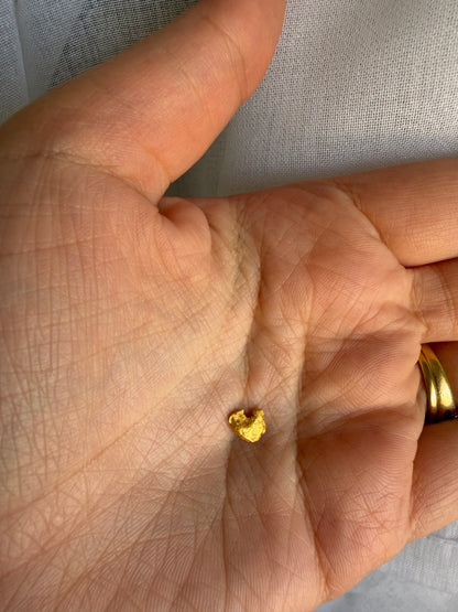 0.49 grams Natural Gold Nugget - August 2.0 drop