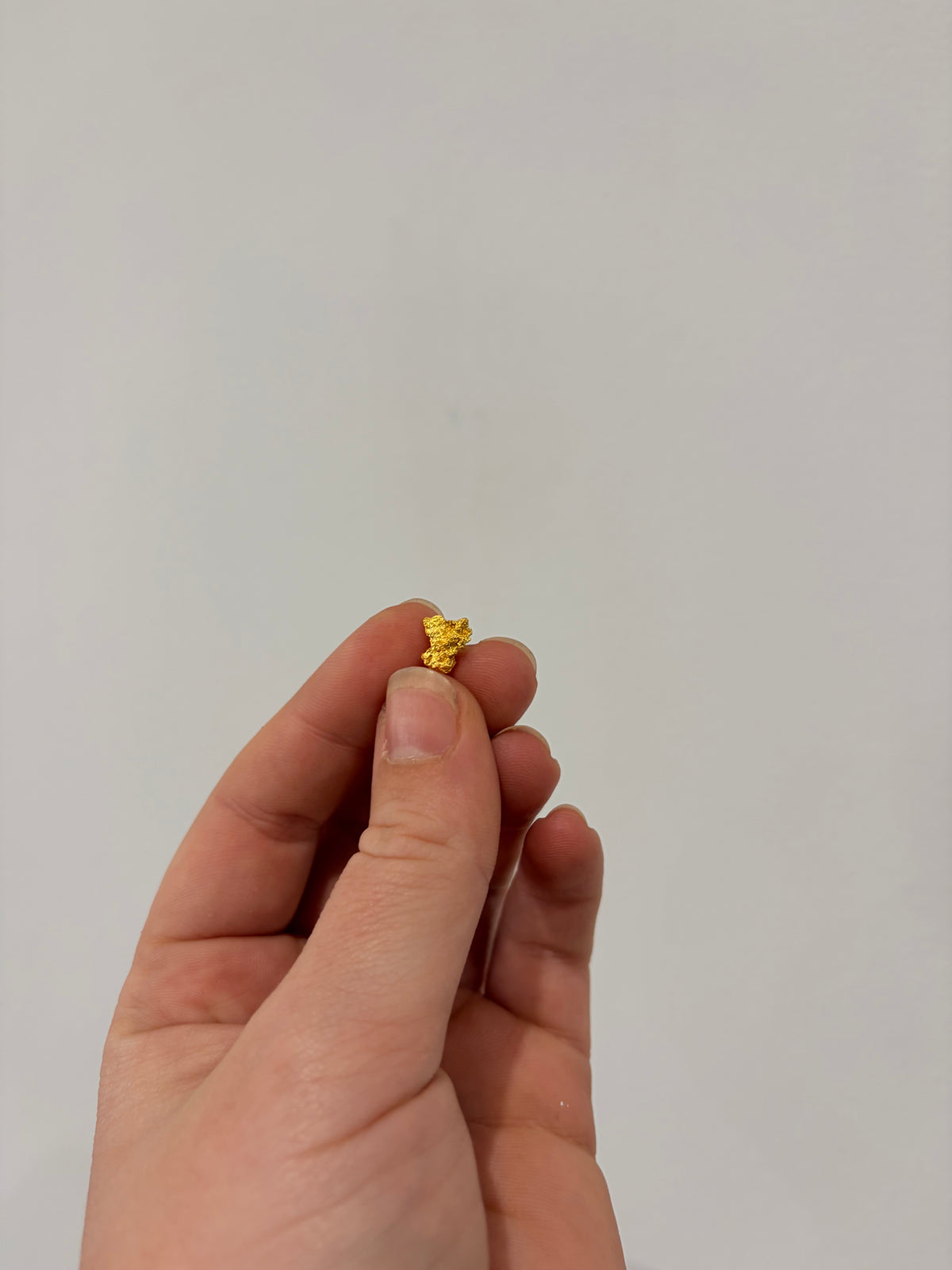 0.84 grams Natural Gold Nugget - October drop