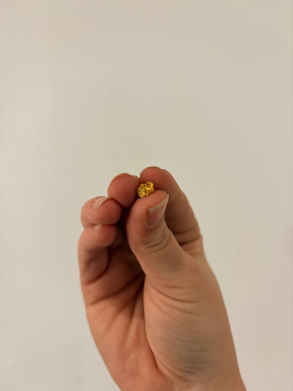 0.54 grams Natural Gold Nugget - October drop