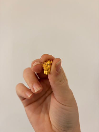 3.75 grams Natural Gold Nugget - October drop