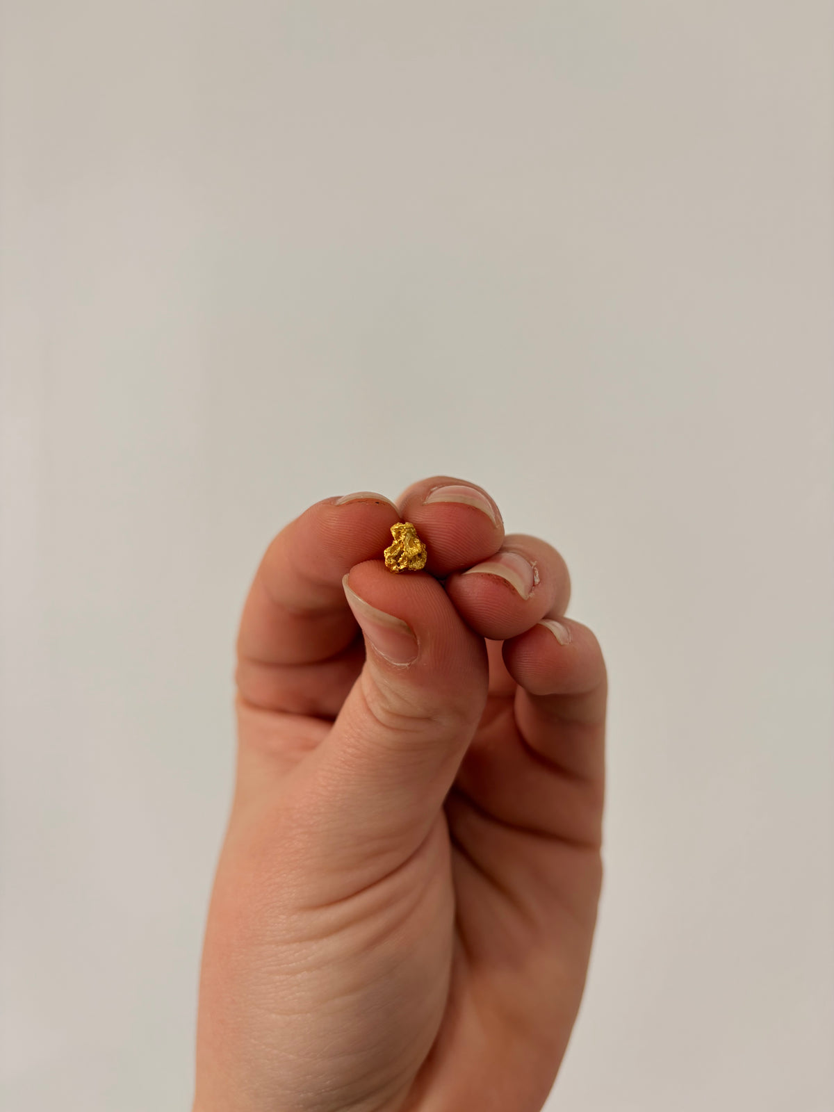 0.77 grams Natural Gold Nugget - October drop