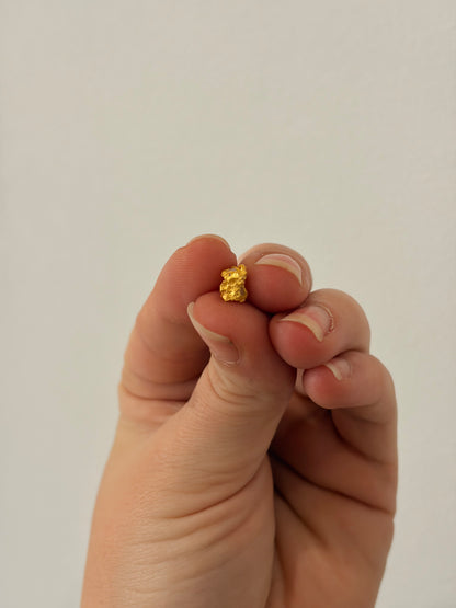 1 grams Natural Gold Nugget - October drop