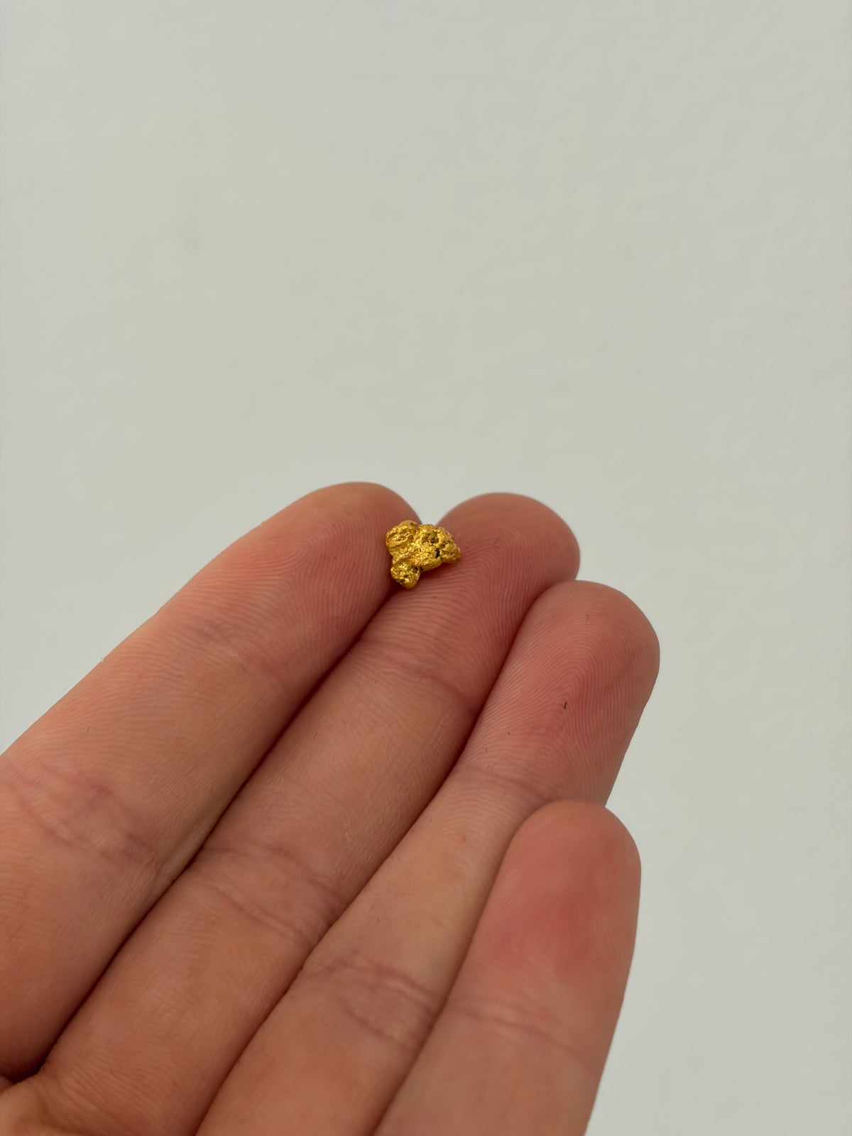0.67 grams Natural Gold Nugget - October drop