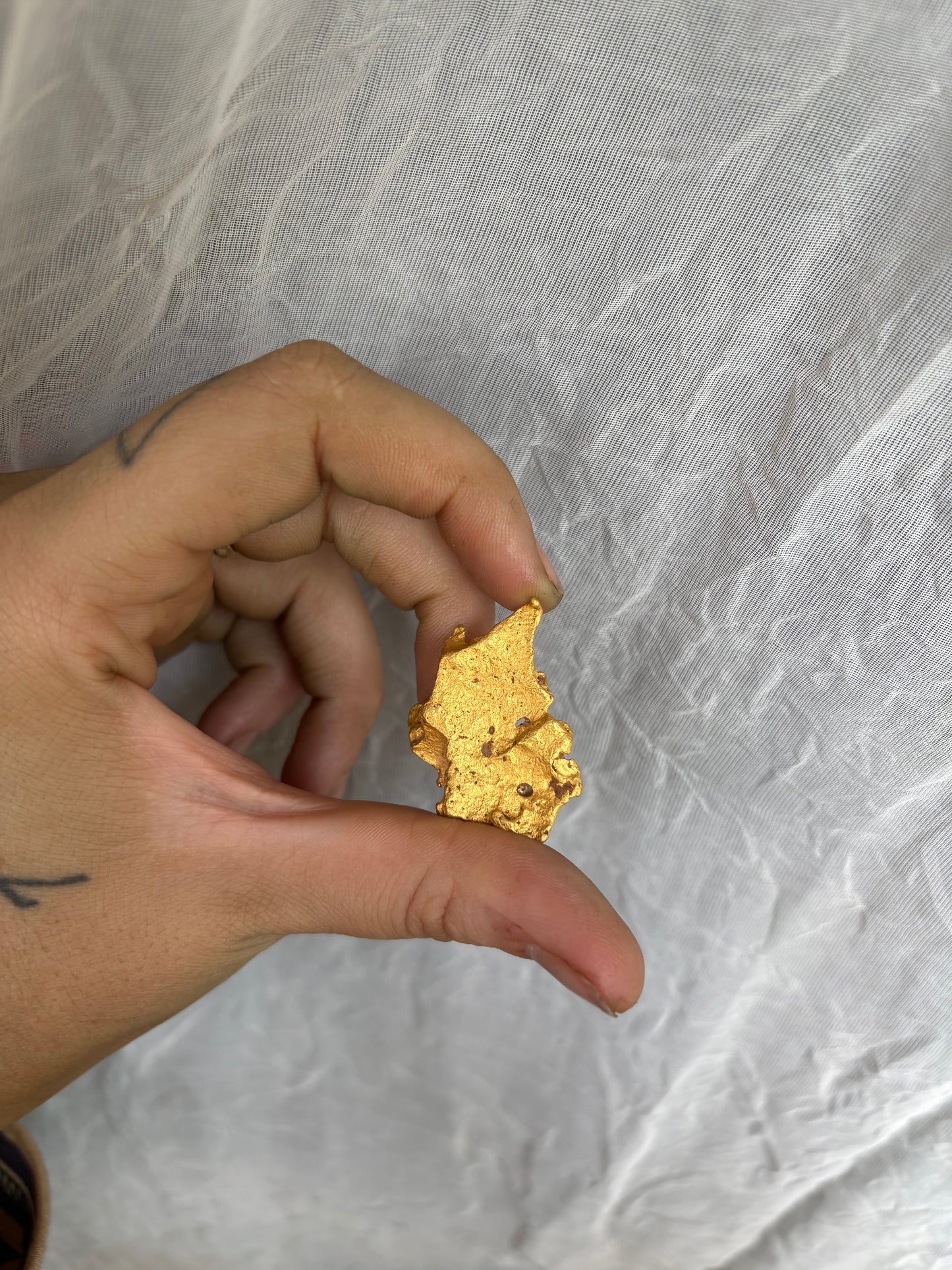 39.8 gram Crystalline Gold Nugget - Pseudomorph