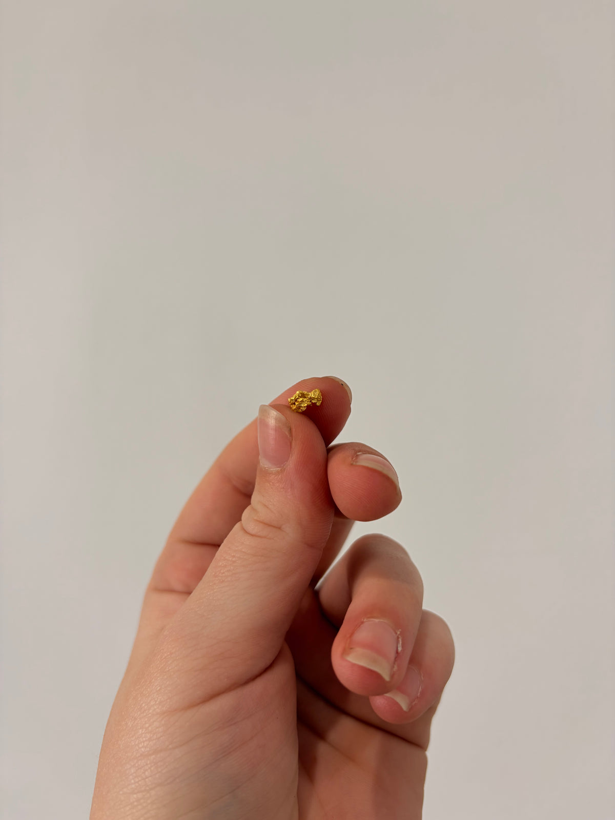 0.77 grams Natural Gold Nugget - October drop