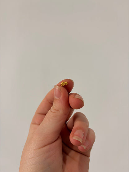 0.77 grams Natural Gold Nugget - October drop