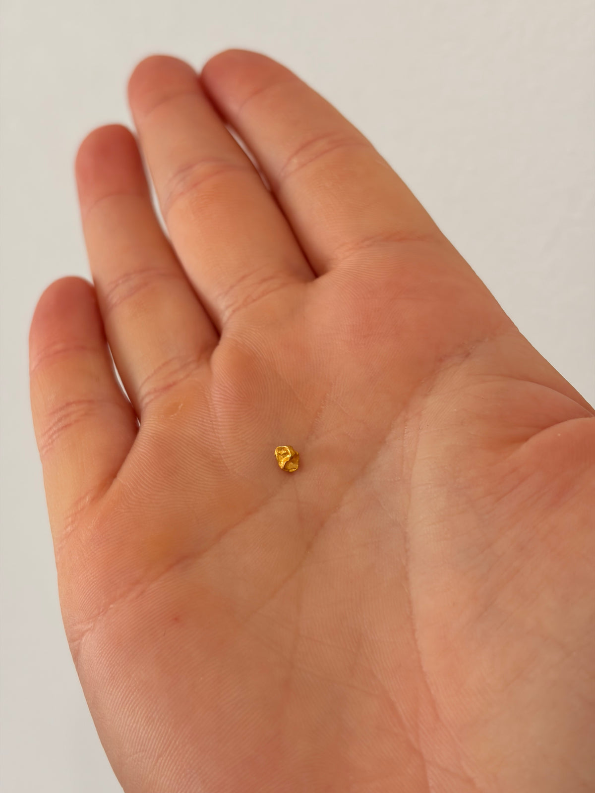 0.18 grams Natural Gold Nugget - October drop