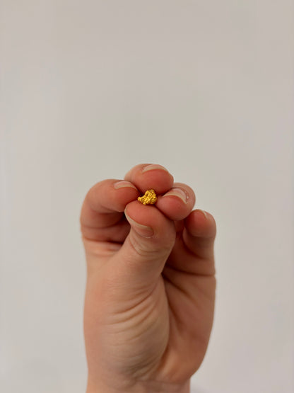 0.52 grams Natural Gold Nugget - October drop