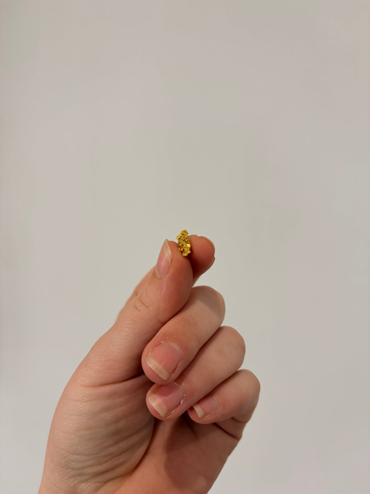 0.76 grams Natural Gold Nugget - October drop