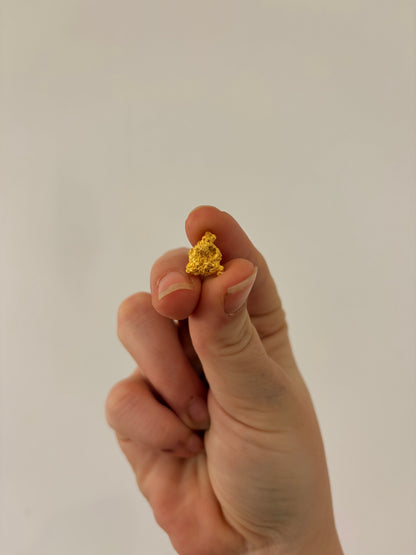 2.95 grams Natural Gold Nugget - October drop