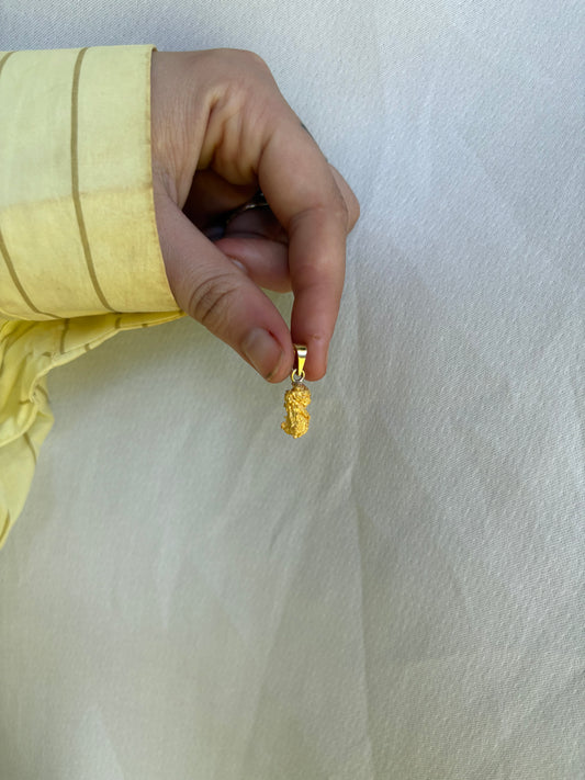 4.7 gram Natural Gold Nugget Pendant
