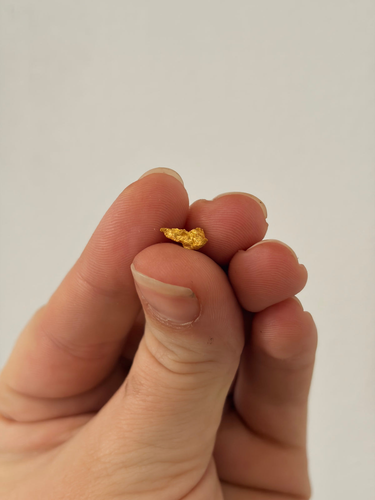 0.45 grams Natural Gold Nugget - October drop