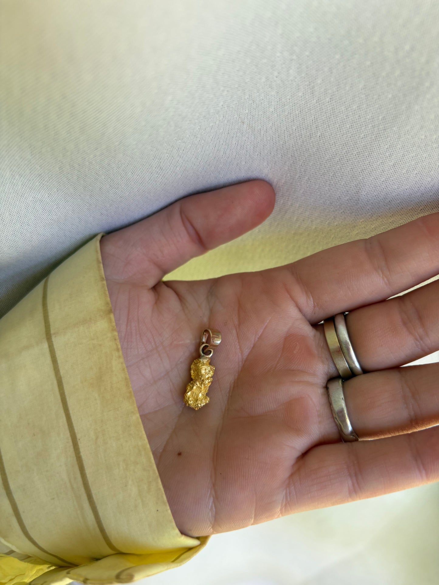 4.7 gram Natural Gold Nugget Pendant