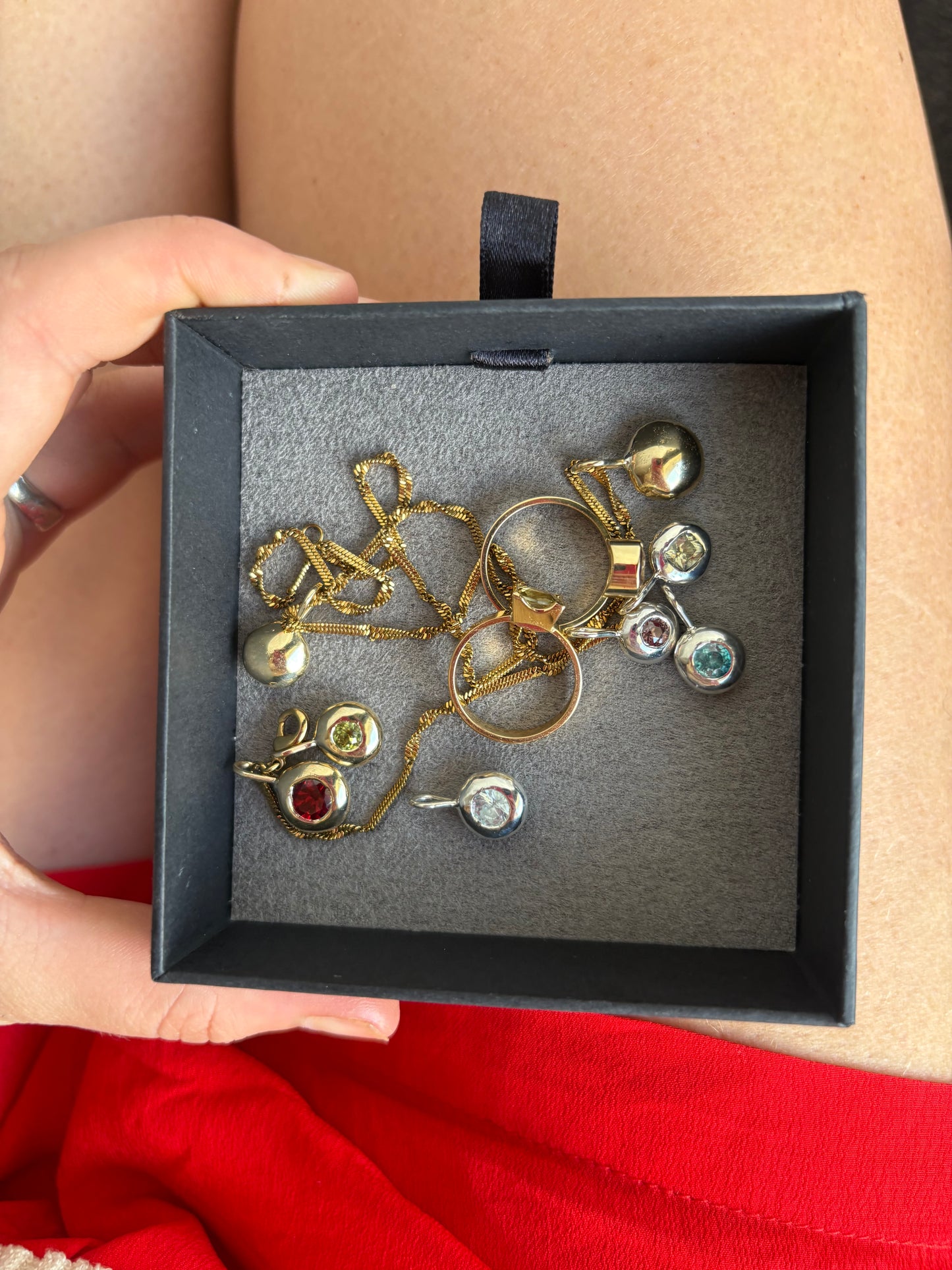 Desert Droplet - Silver and Apatite