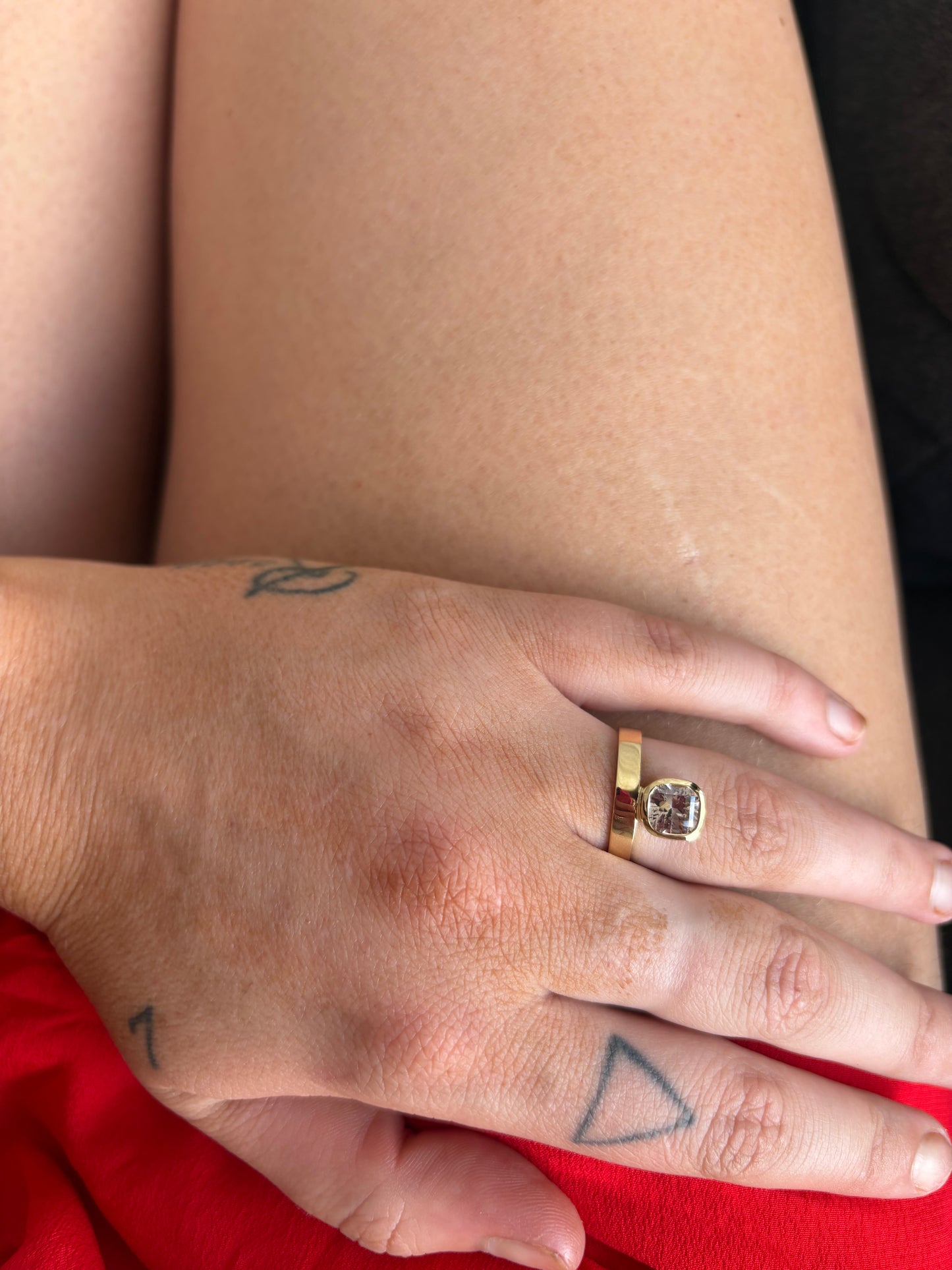 Everlasting Ring - Pink Zircon