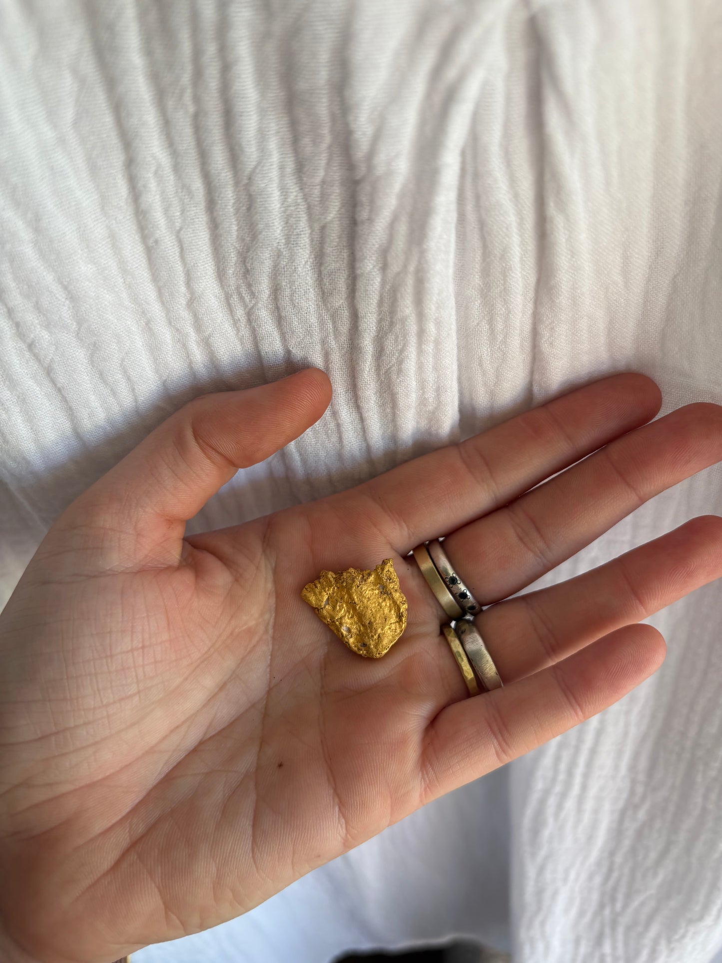 14.9 Gram Natural Gold Nugget Twin A