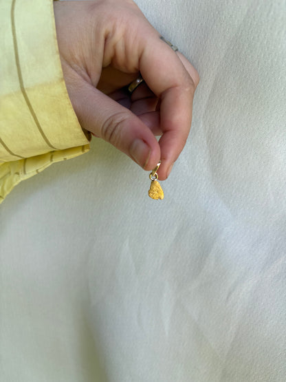 1.4 gram Natural Gold Nugget Pendant
