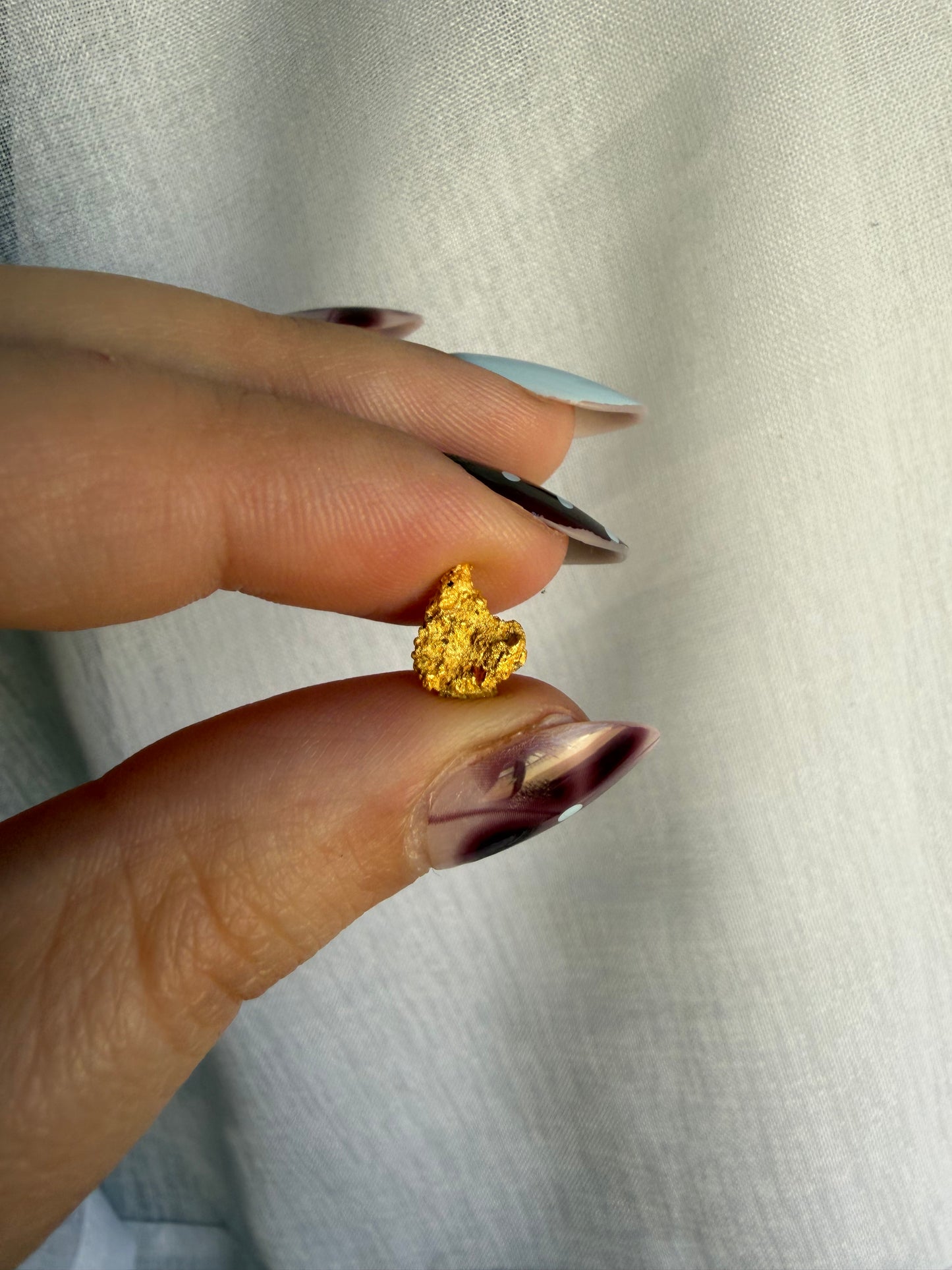 0.89 grams Natural Gold Nugget - August 2.0 drop