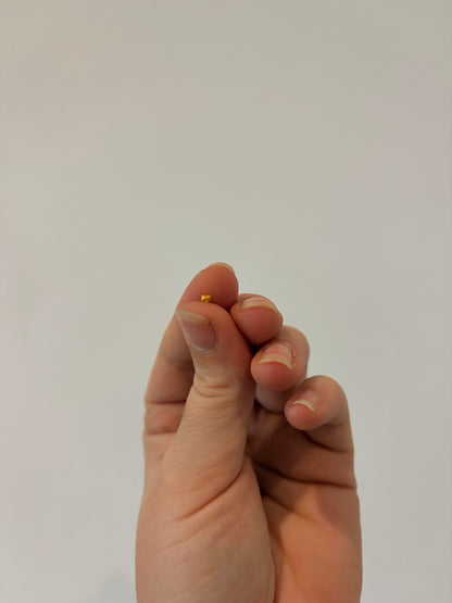 0.14 grams Natural Gold Nugget - October drop