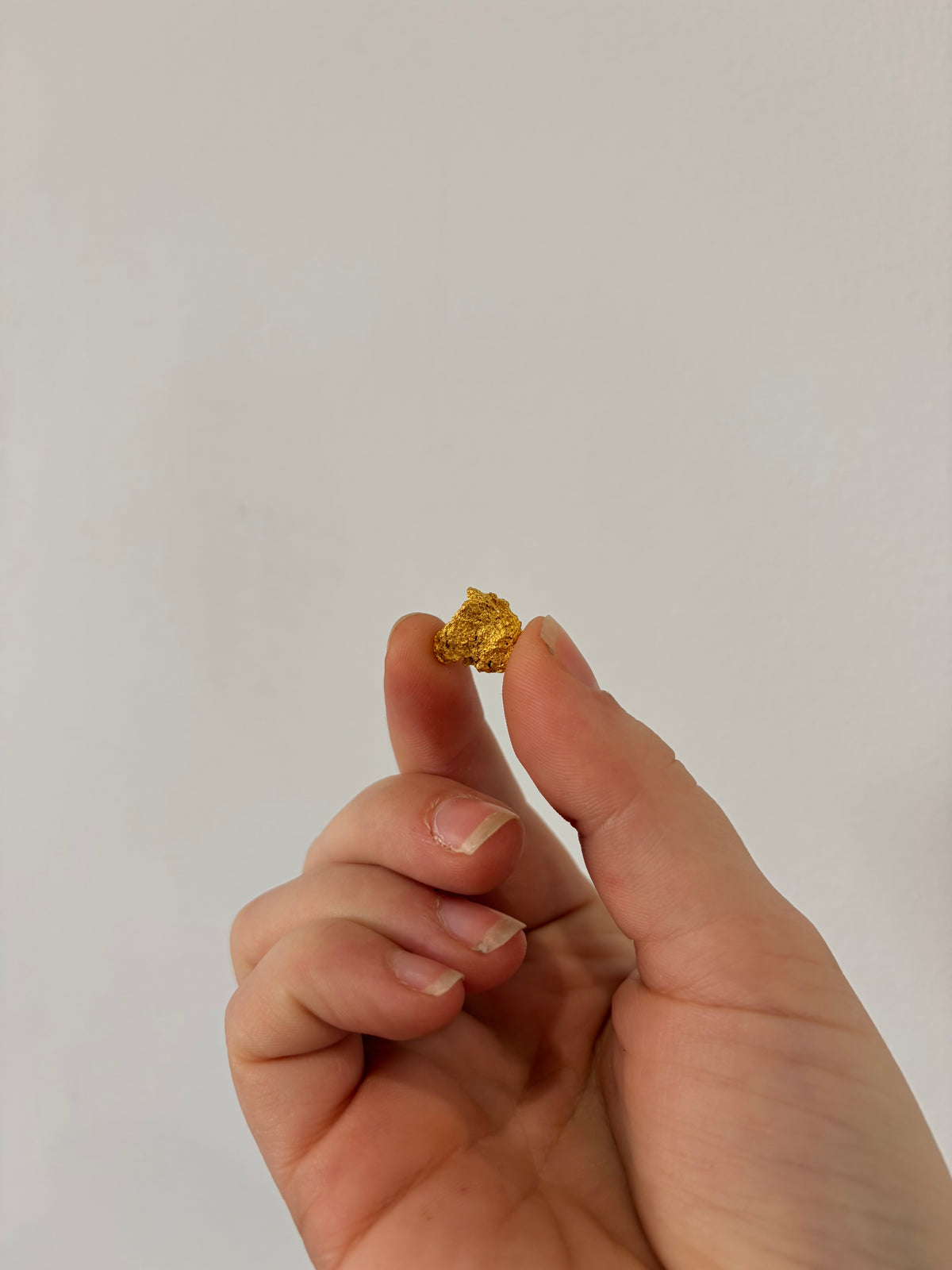 3.1 grams Natural Gold Nugget - October drop