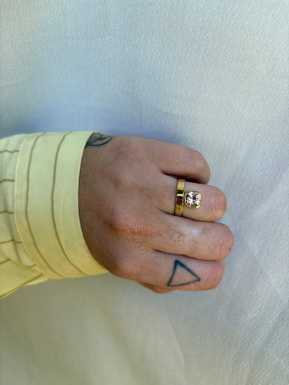 Everlasting Ring - Pink Zircon