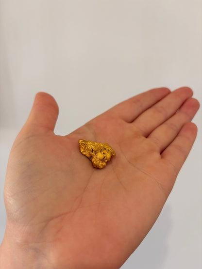 18.24 grams Natural Gold Nugget - October drop