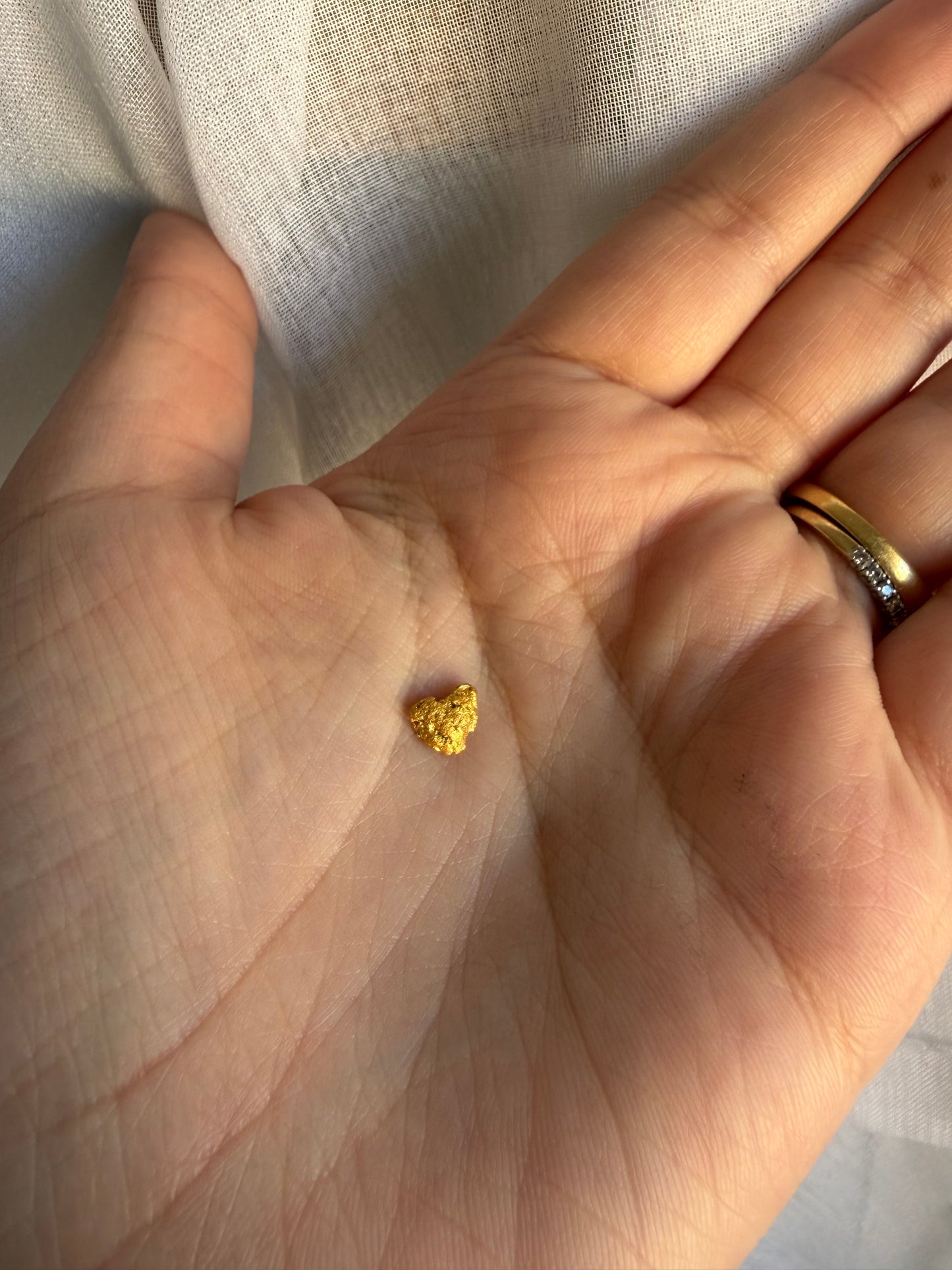 0.83 grams Natural Gold Nugget - August 2.0 drop
