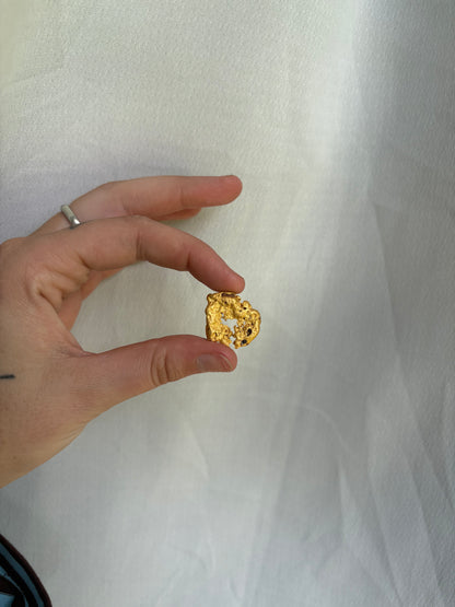 12.39 Gram Natural Gold Nugget