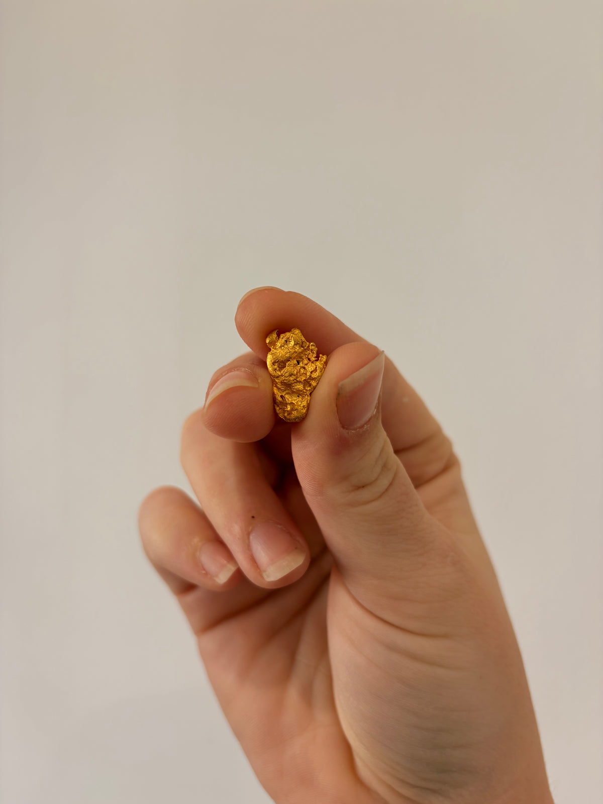 3.75 grams Natural Gold Nugget - October drop