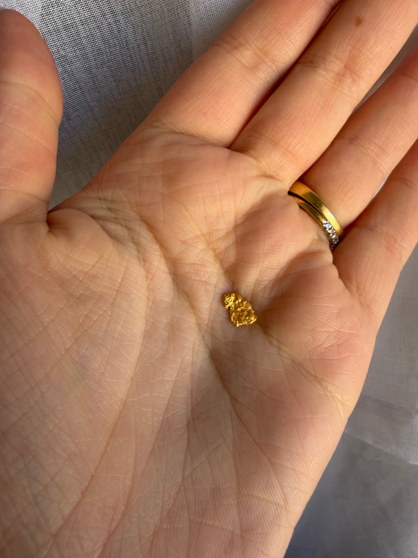 0.82 grams Natural Gold Nugget - August 2.0 drop