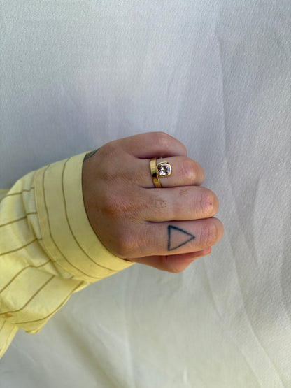 Everlasting Ring - Pink Zircon