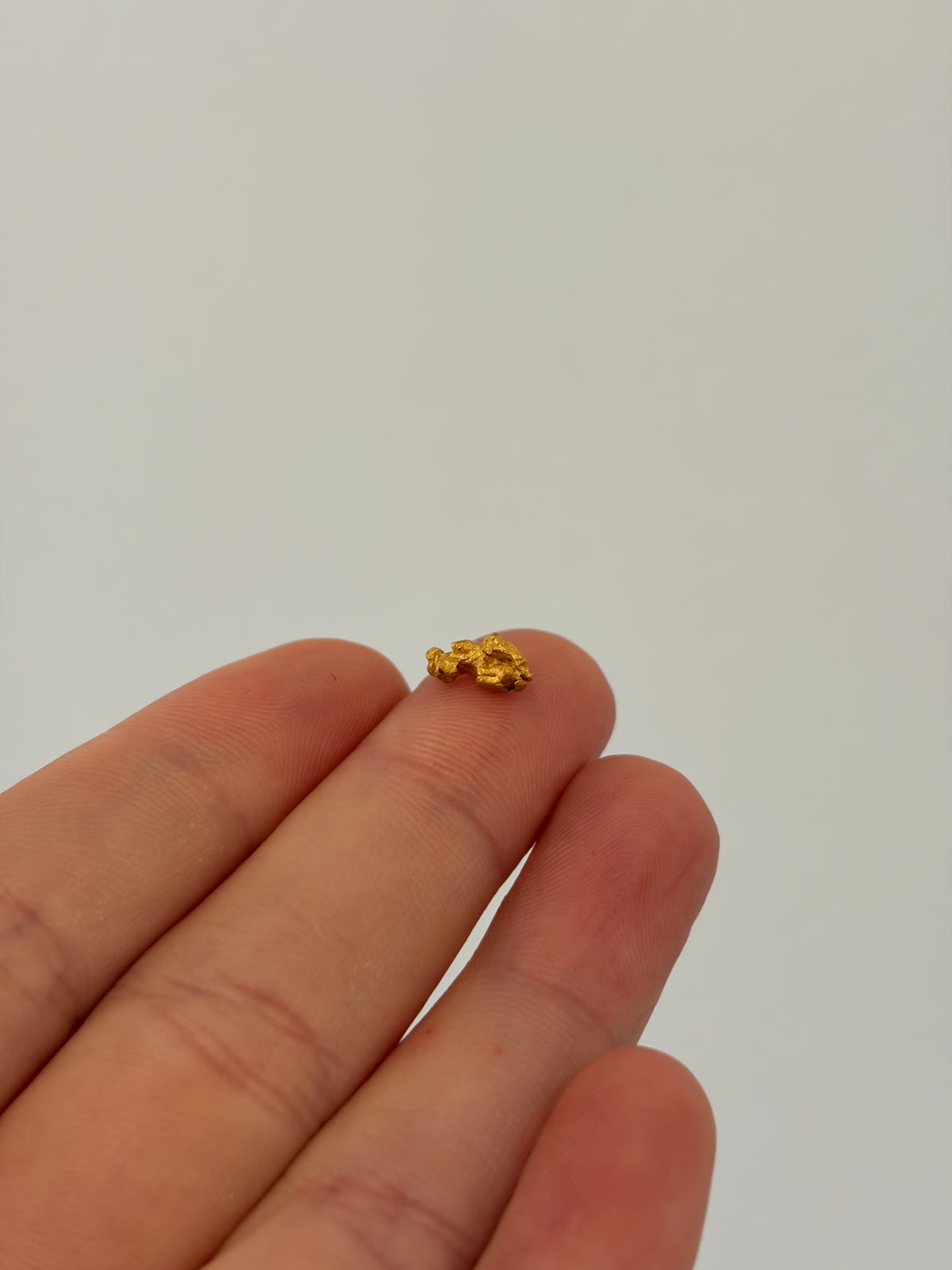 0.59 grams Natural Gold Nugget - October drop